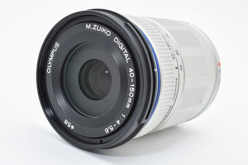 ★美品★ オリンパス OLYMPUS M.ZUIKO DIGITAL 40-150MM F4-5.6 ED MSC シルバー 望遠ズームレンズ ★ L27#7764