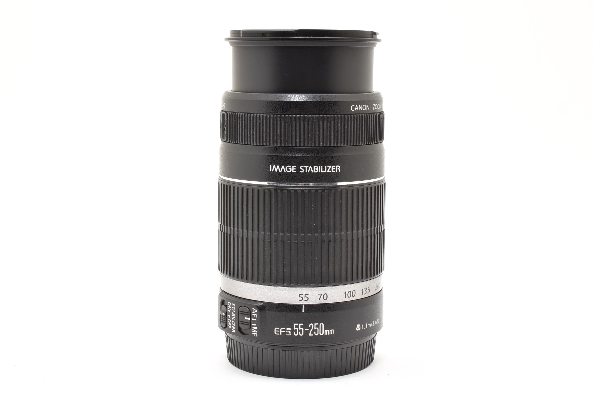 ★美品★ キヤノン Canon EF-S 55-250MM F4-5.6 IS ★ L25#8184