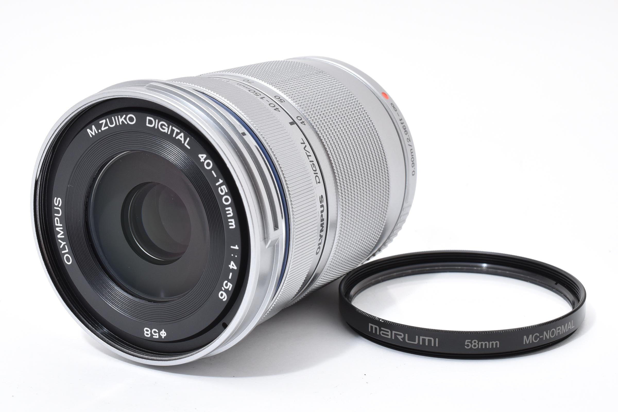 ★美品★ オリンパス Olympus M.ZUIKO DIGITAL ED 40-150MM F4.0-5.6 R シルバー ★ #8346