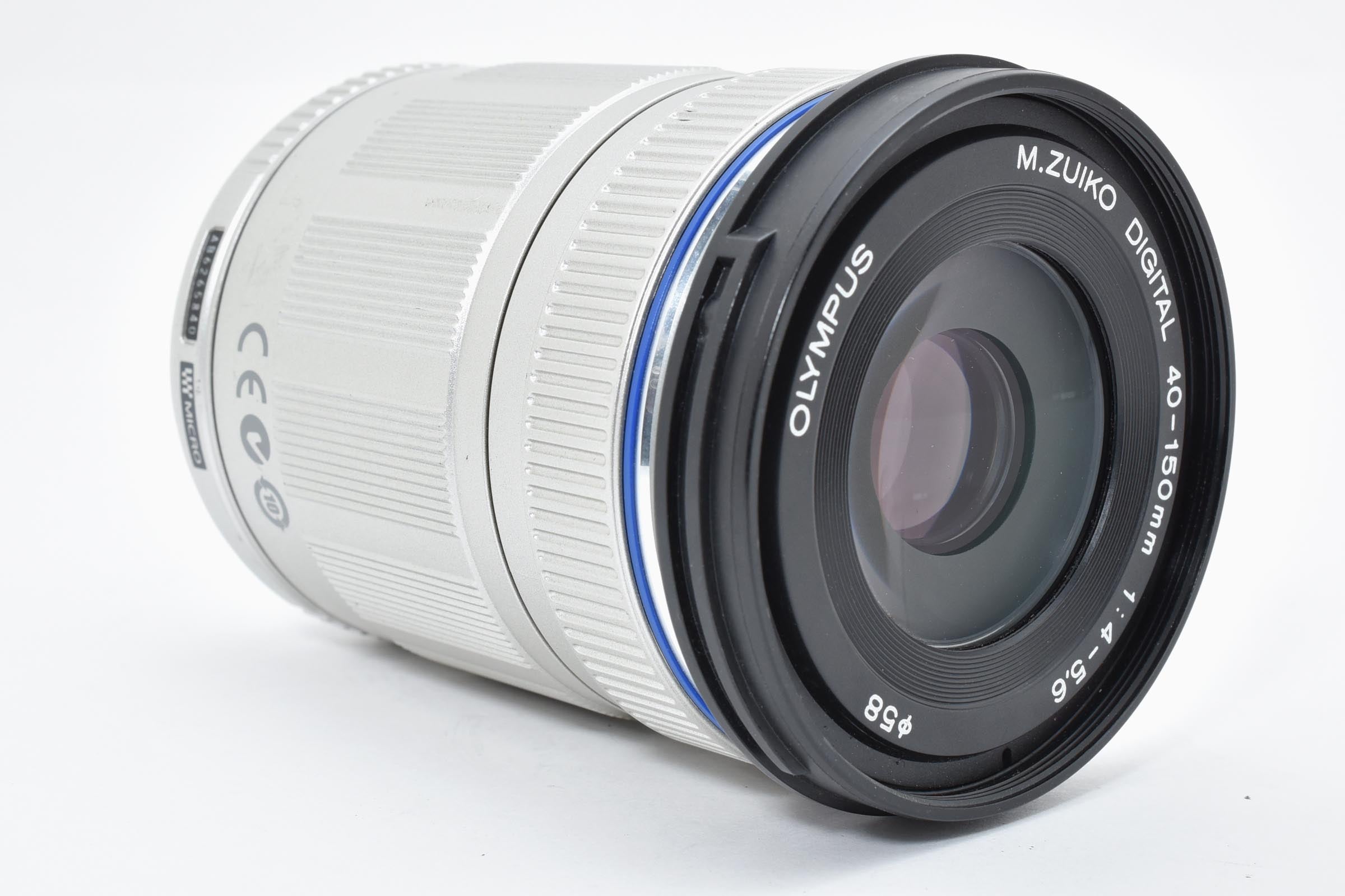 ★美品★ オリンパス OLYMPUS M.ZUIKO DIGITAL 40-150MM F4-5.6 ED MSC シルバー 望遠ズームレンズ ★ L27#7764