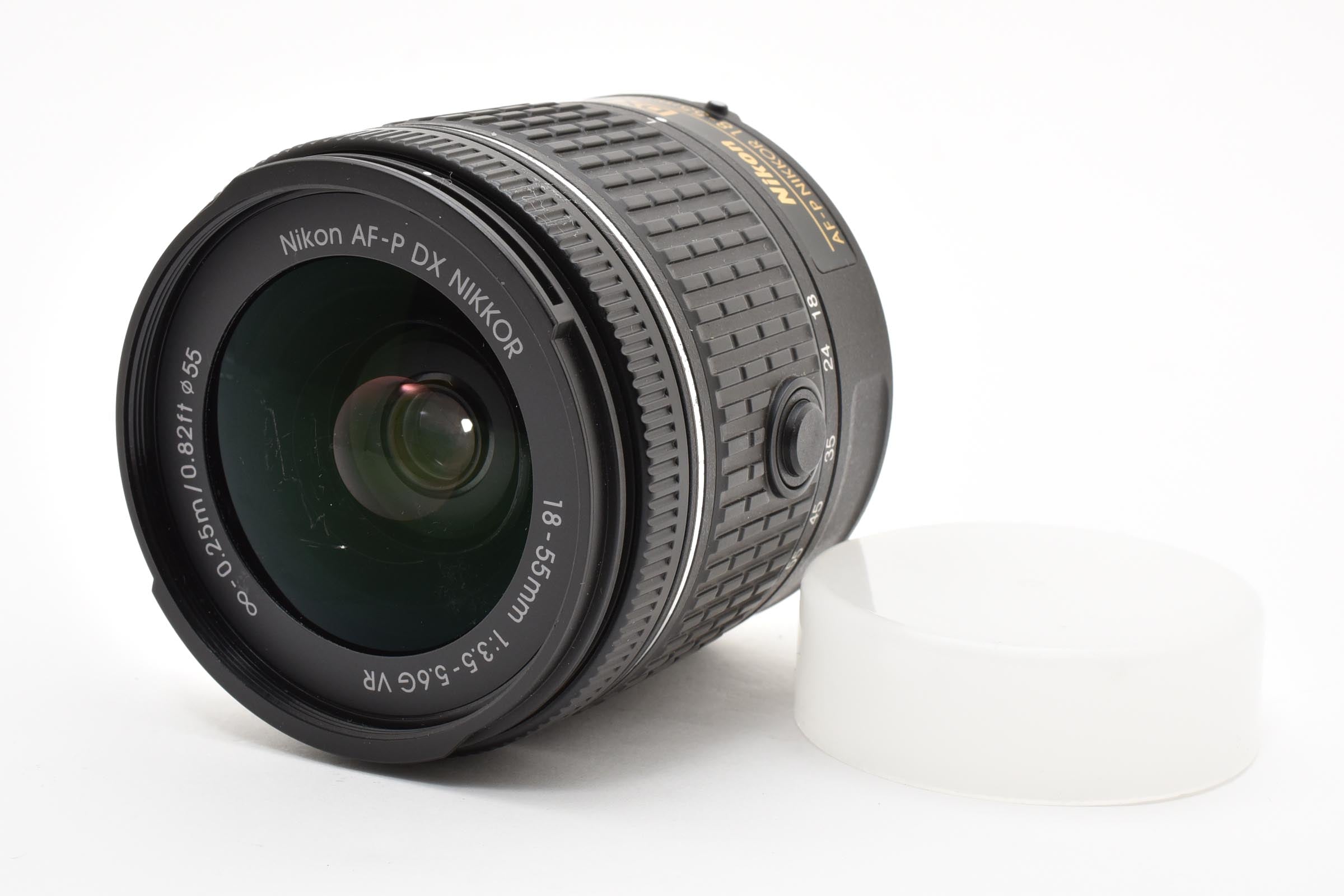 ★美品★ ニコン Nikon AF-P DX NIKKOR 18-55MM F3.5-5.6G VR 交換レンズ ★ #8560