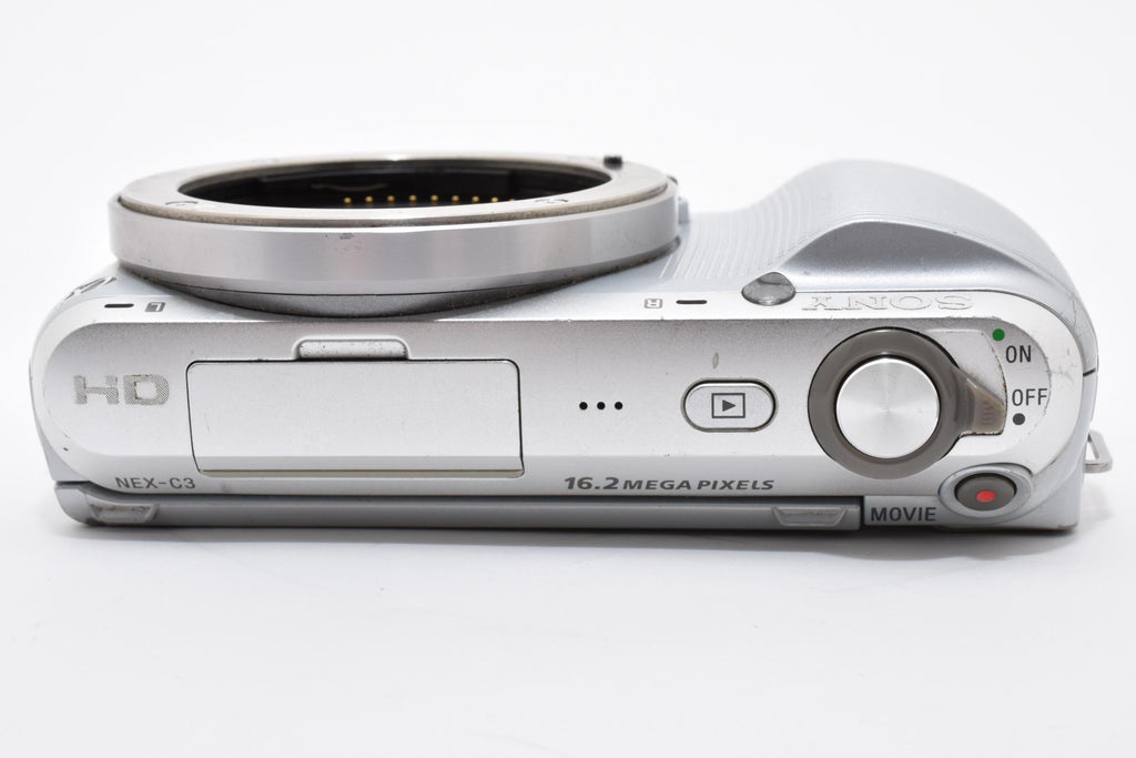 ★良品★ ソニー SONY NEX-C3 シルバー ショット数26,496回 ミラーレス一眼カメラ ★ L33#8024