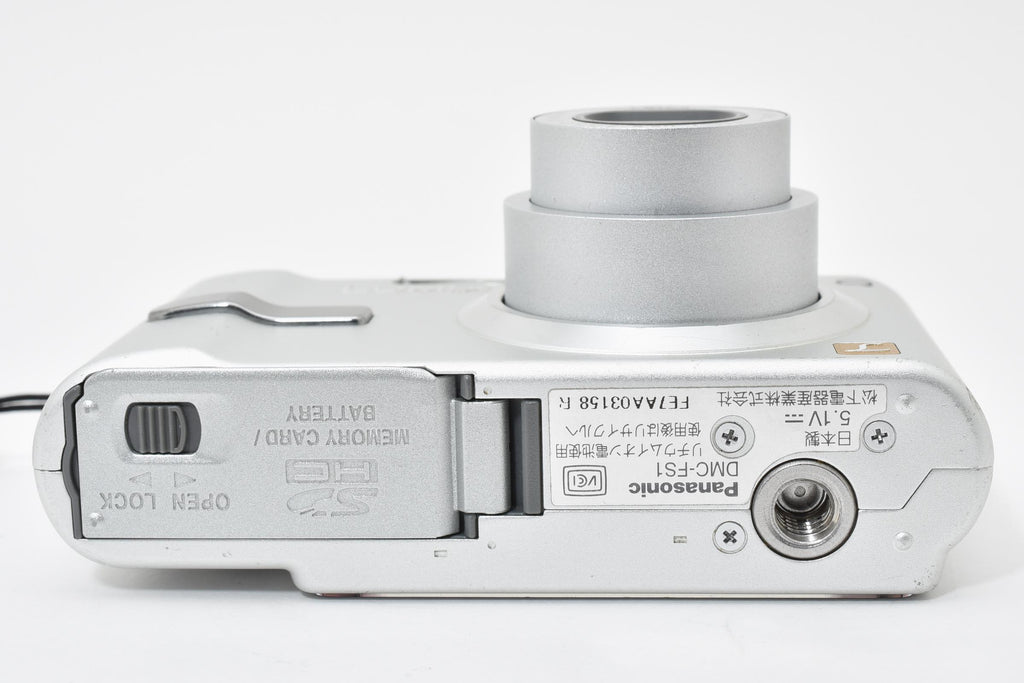 ★美品★ パナソニック Panasonic DMC-FS1 SILVER コンパクトデジタルカメラ ★ L20#7833