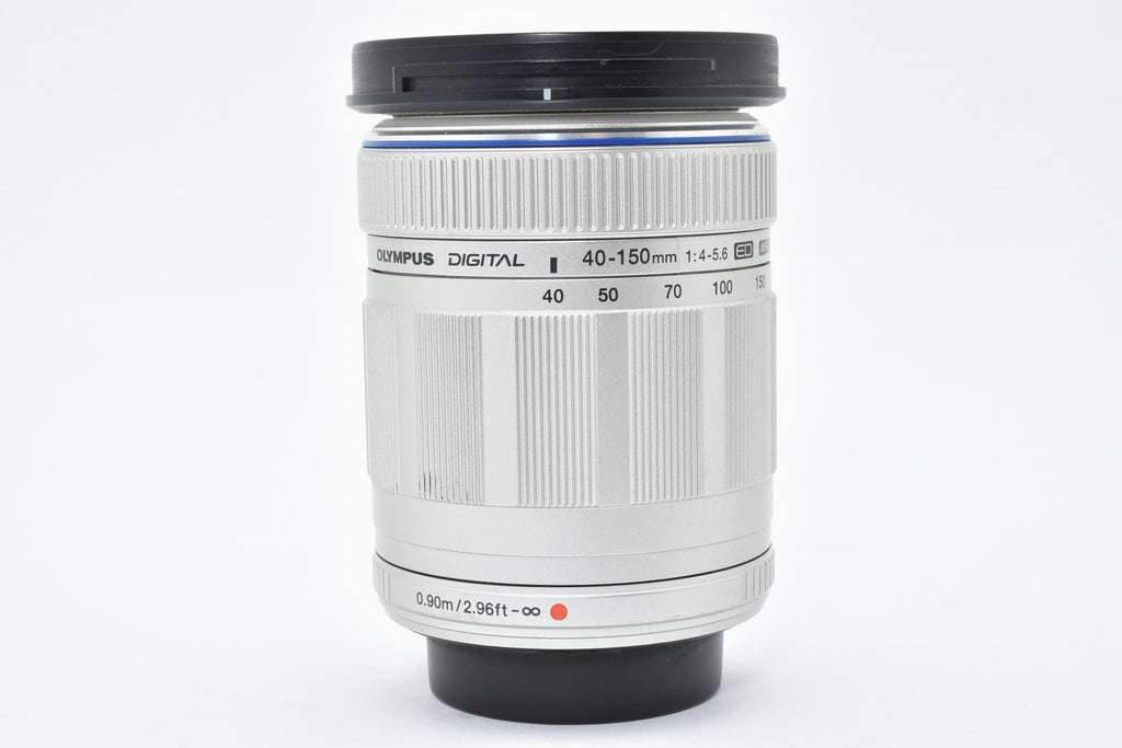 ★美品★ オリンパス OLYMPUS M.ZUIKO DIGITAL 40-150MM F4-5.6 ED MSC シルバー 望遠ズームレンズ ★ L27#7764