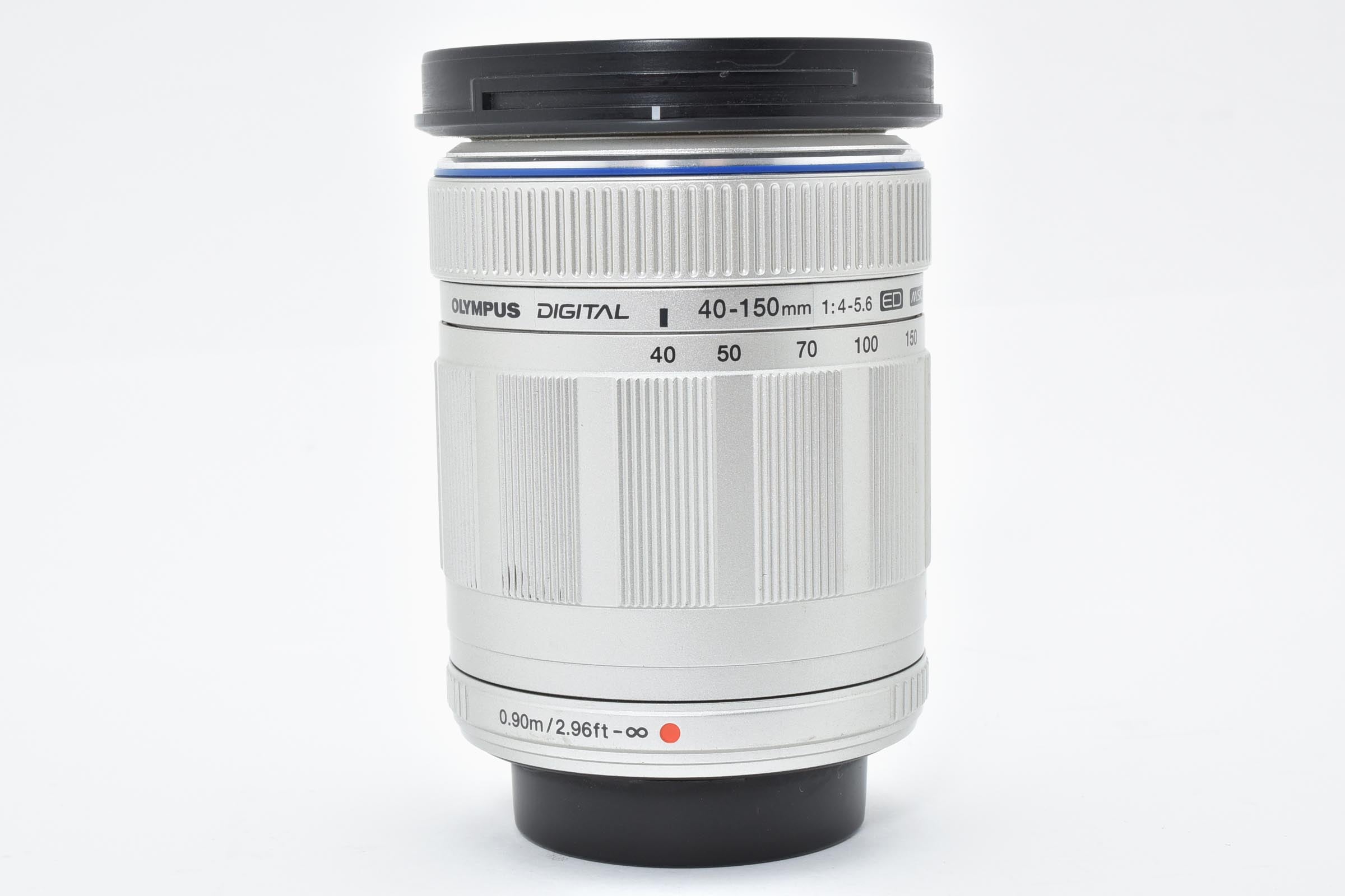 ★美品★ オリンパス OLYMPUS M.ZUIKO DIGITAL 40-150MM F4-5.6 ED MSC シルバー 望遠ズームレンズ ★ L27#7764