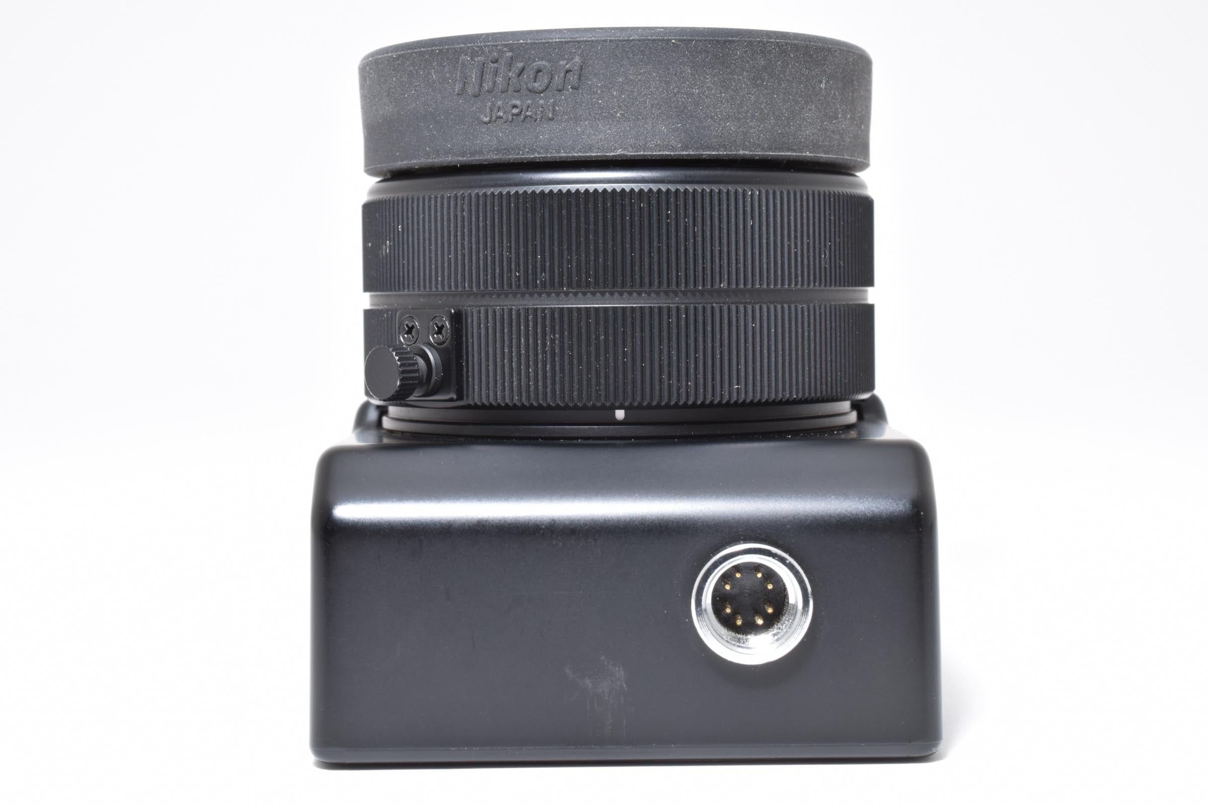★美品★ ニコン NIKON F4用高倍率ファインダー DW-21 ブラック 6倍 高倍率ファインダー ★ L16#7903