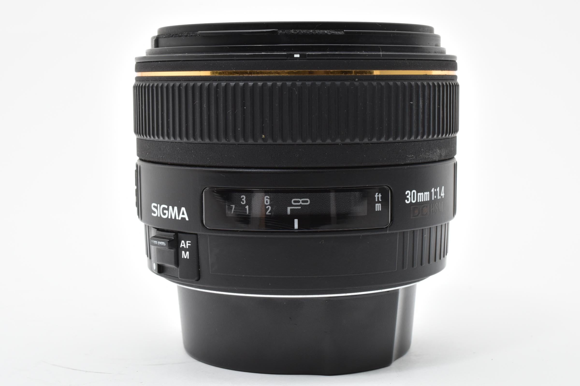 ★良品★ シグマ SIGMA 30MM F1.4 EX DC HSM キャノン 交換レンズ  ★ #8425
