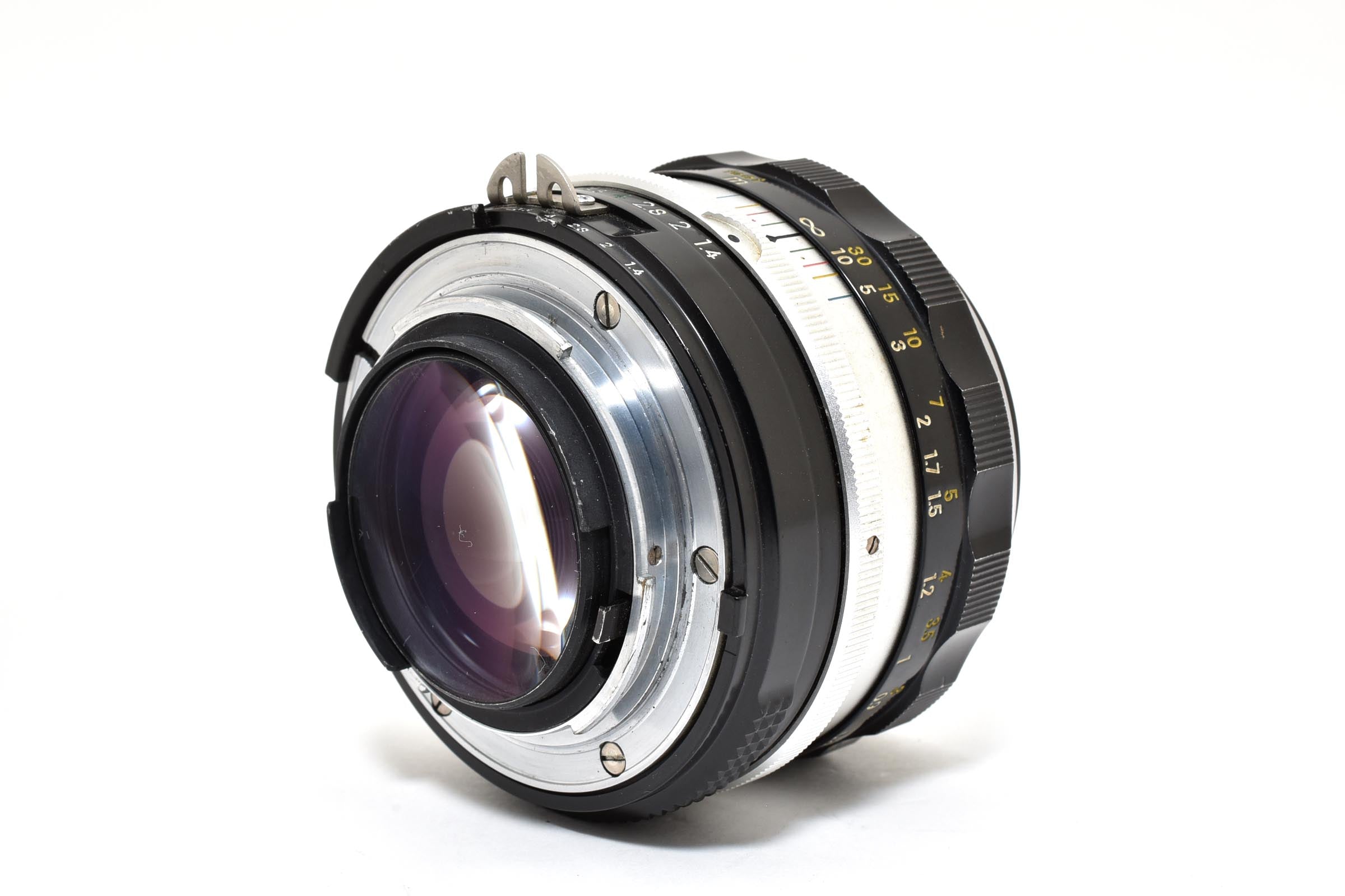 ★良品★ ニコン NIKON NIKKOR-S C AUTO 50MM F1.4 C AI改 ブラック 単焦点レンズ ★ L55#7918