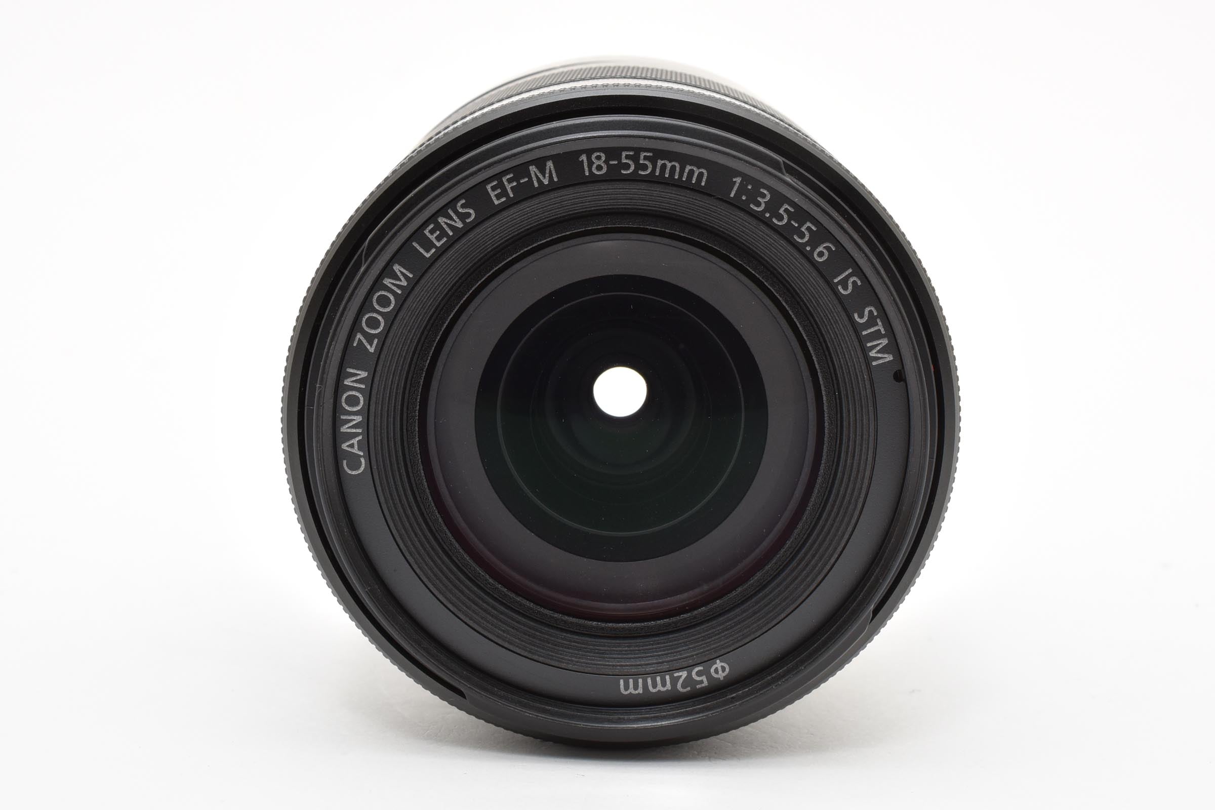 ★良品★ キヤノン CANON EF-M 18-55MM F3.5-5.6 IS STM 標準ズームレンズ ★ #8554