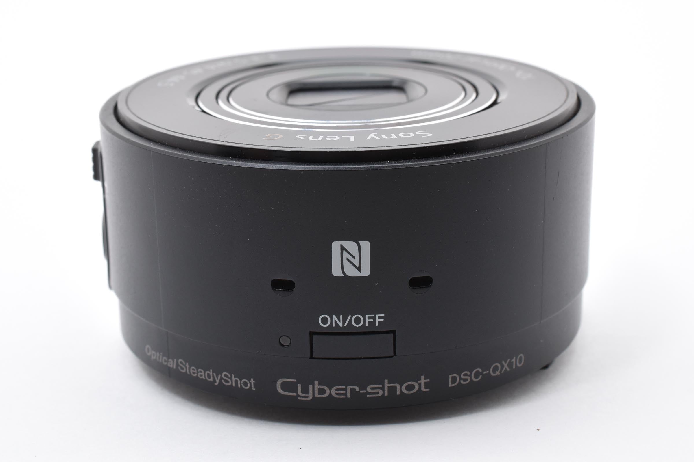 ★良品★ ソニー SONY DSC-QX10 BLACK デジタルカメラ 1820万画素 ★ #8532