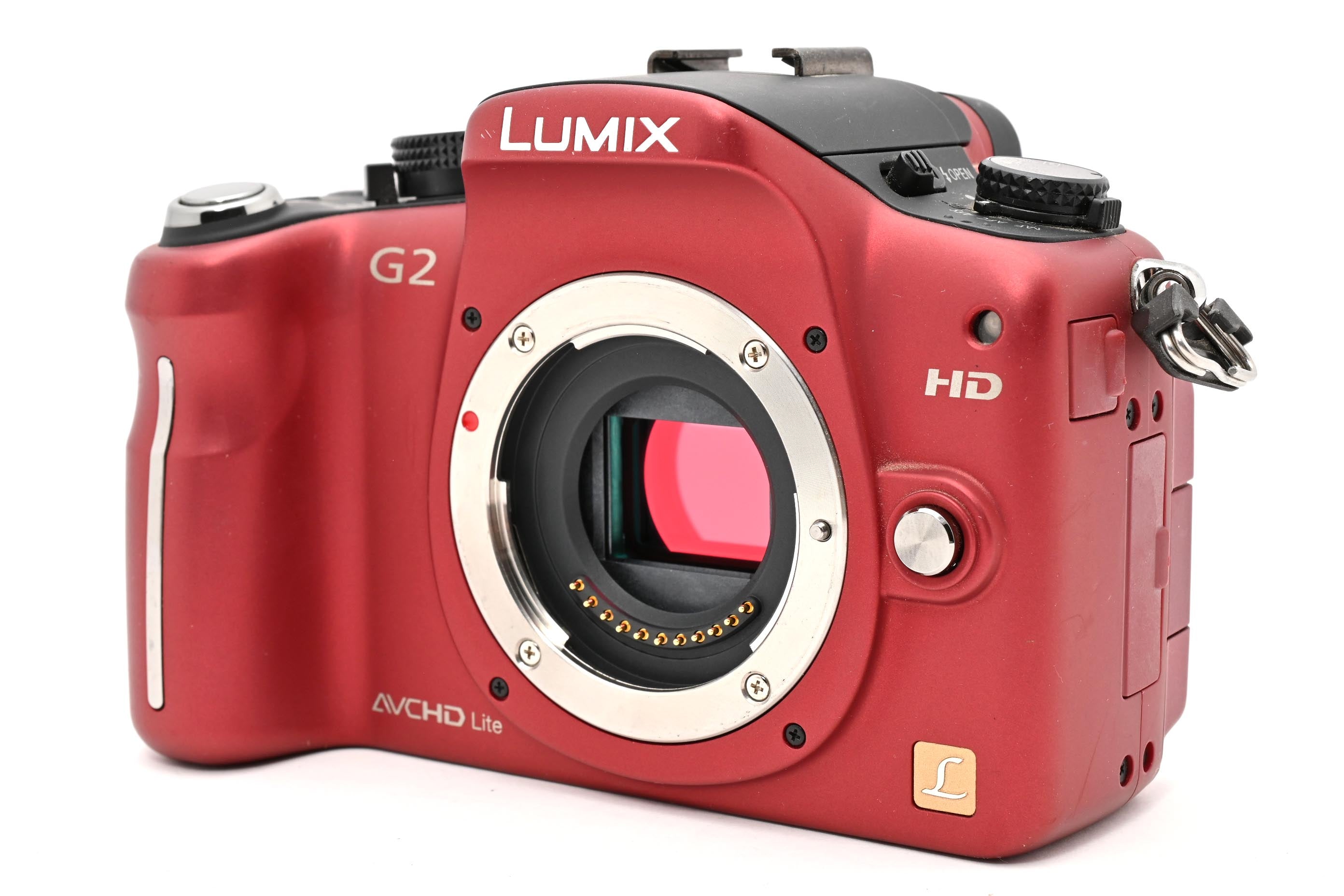★良品★ パナソニック Panasonic DMC-G2 ボディ レッド ショット数511回 ★ #8311