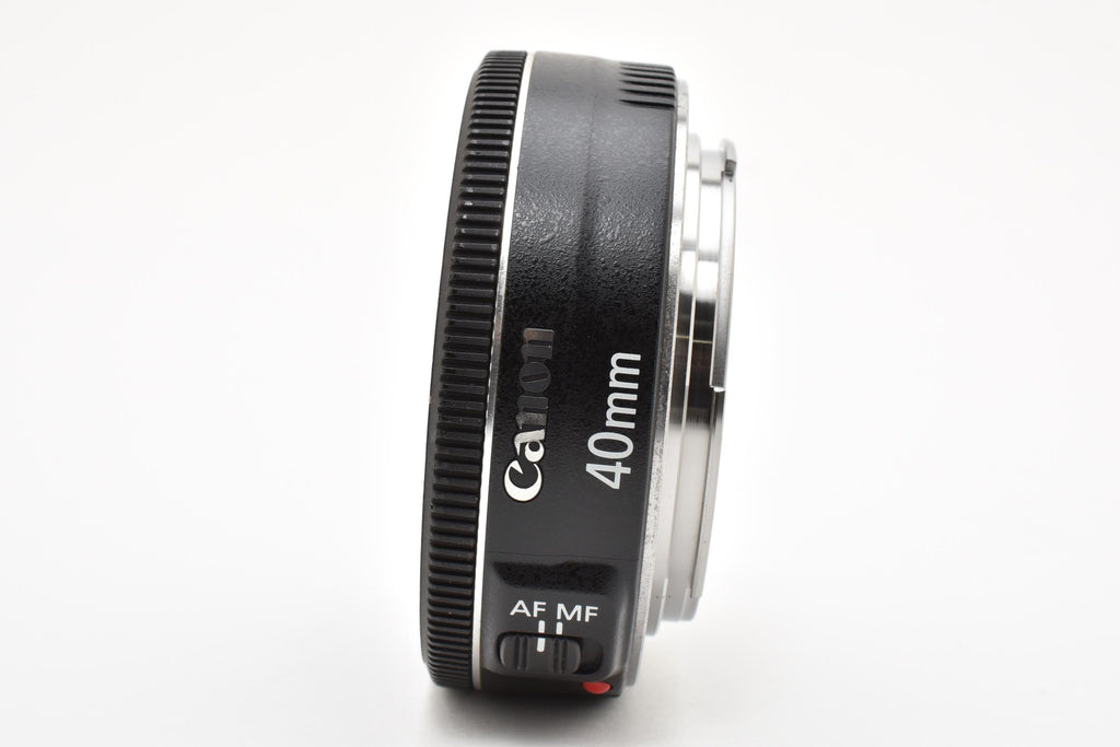 ★良品★ キャノン CANON EF40MM F2.8 STM 極薄 単焦点レンズ ★ #8595