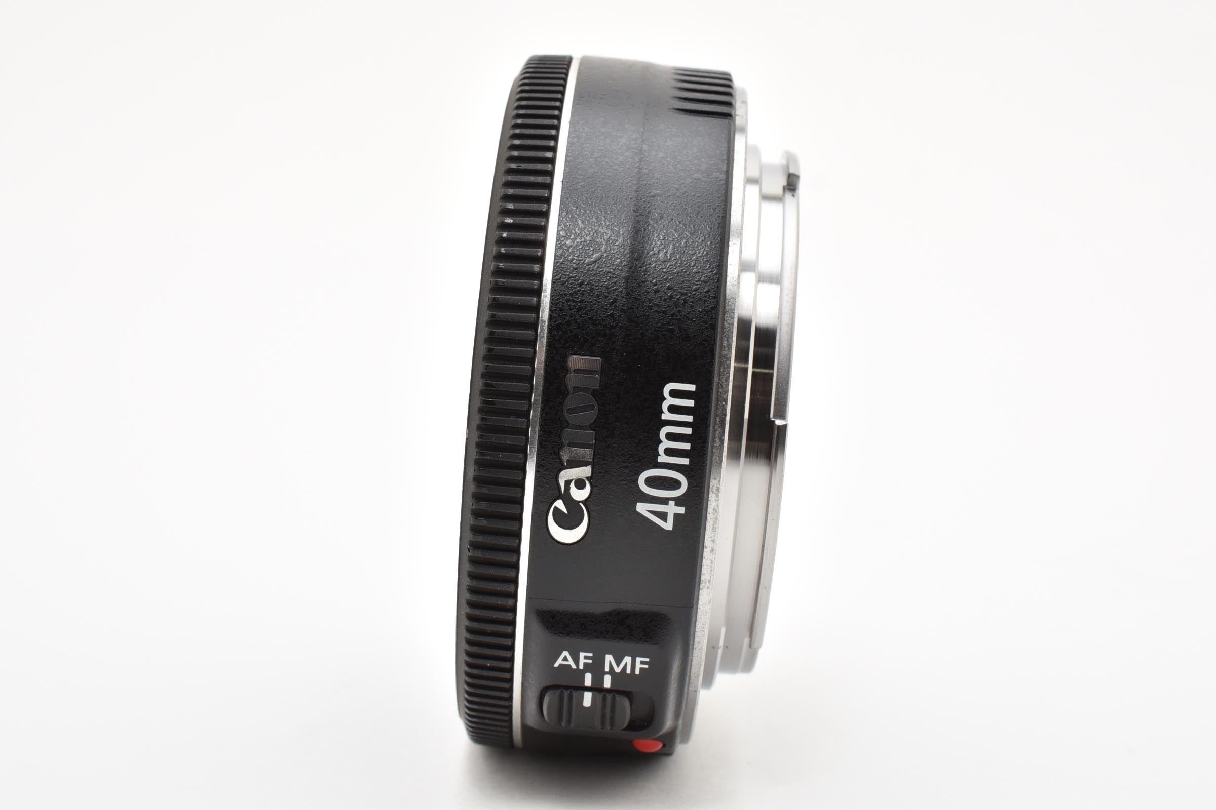 ★良品★ キャノン CANON EF40MM F2.8 STM 極薄 単焦点レンズ ★ #8595