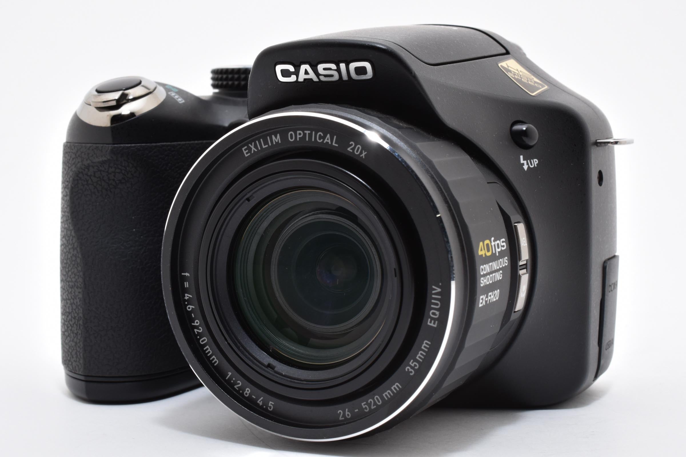 ★良品★ カシオ CASIO EX-FH20 ブラック デジタルカメラ ★ L22#8023