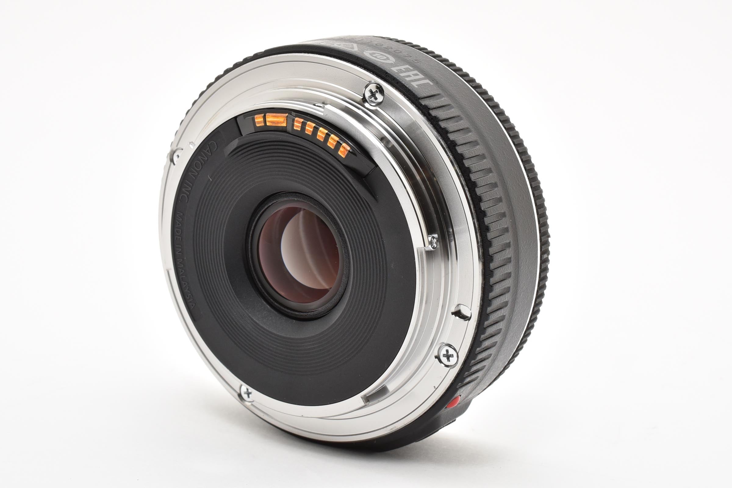 ★良品★ キャノン CANON EF40MM F2.8 STM 極薄 単焦点レンズ ★ #8595