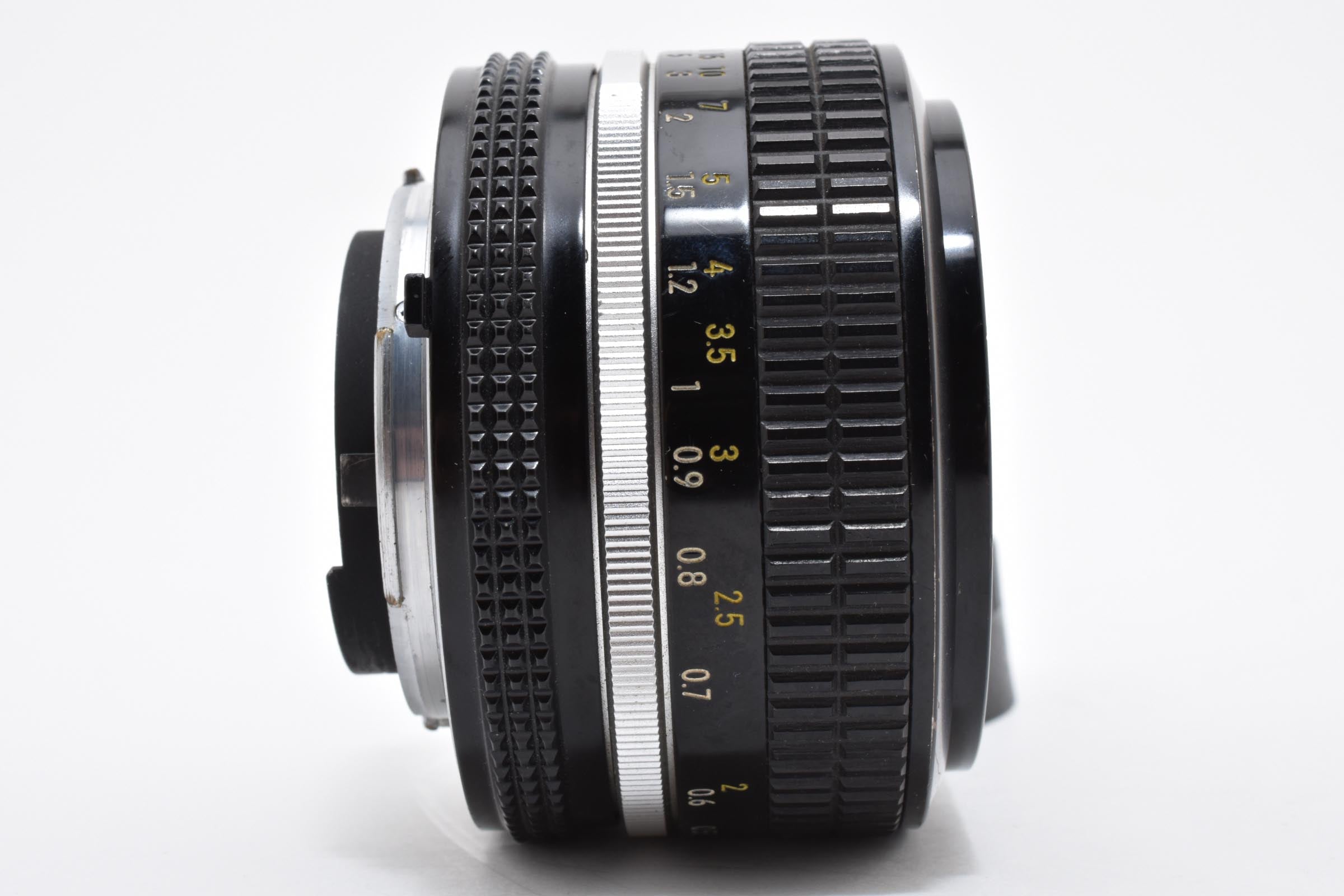 ★美品★ ニコン NIKON NEW NIKKOR 50MM F1.4 AI改 ブラック 単焦点レンズ ★ L44#8029