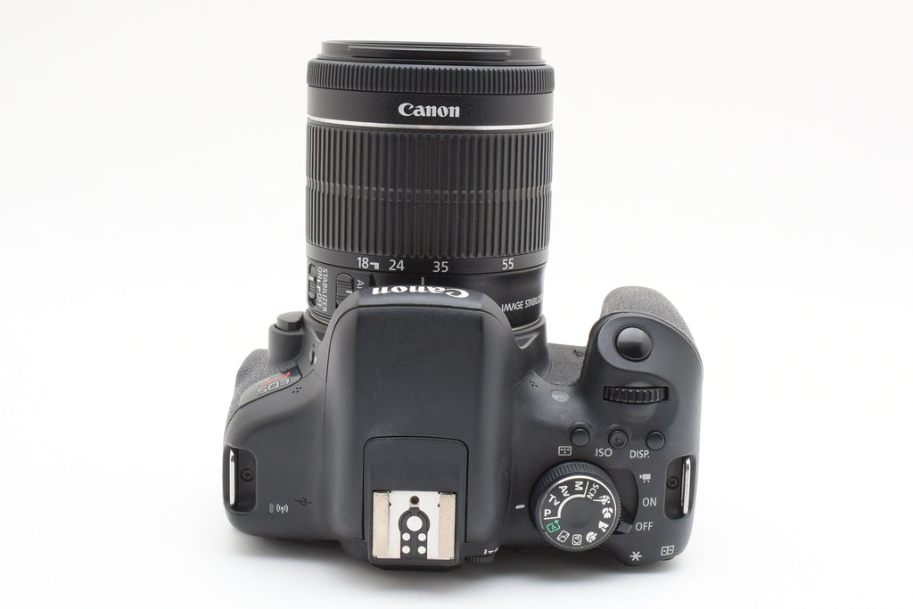 ★良品★ キヤノン Canon EOS KISS X8I EF-S18-55 IS STM レンズキット デジタル一眼レフ ブラック ★ L37#7605