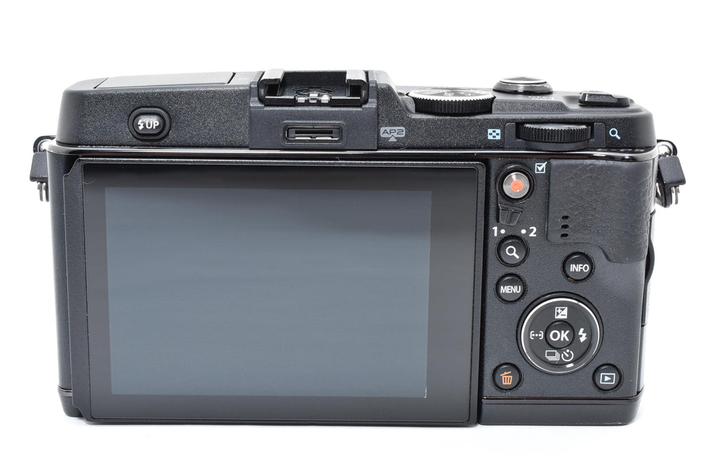 ★良品ショット数6516回★ オリンパス OLYMPUS PEN E-P5 ボディ ブラック ミラーレス一眼カメラ ★ L21#7920