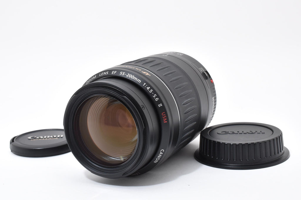 ★良品★ キャノン CANON EF55-200MM F4.5-5.6 II USM ズームレンズ ★ #8345