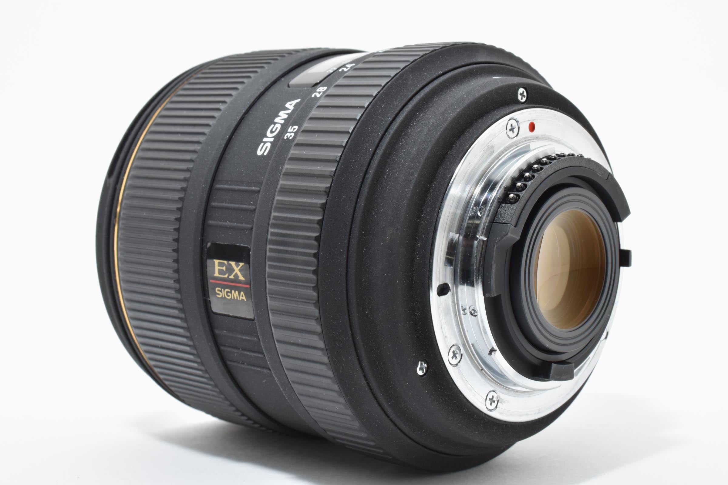 ★美品★ シグマ SIGMA AF 17-35MM F2.8-4 NIKON ブラック 超広角ズームレンズ ニコン用 ★ L77#7792