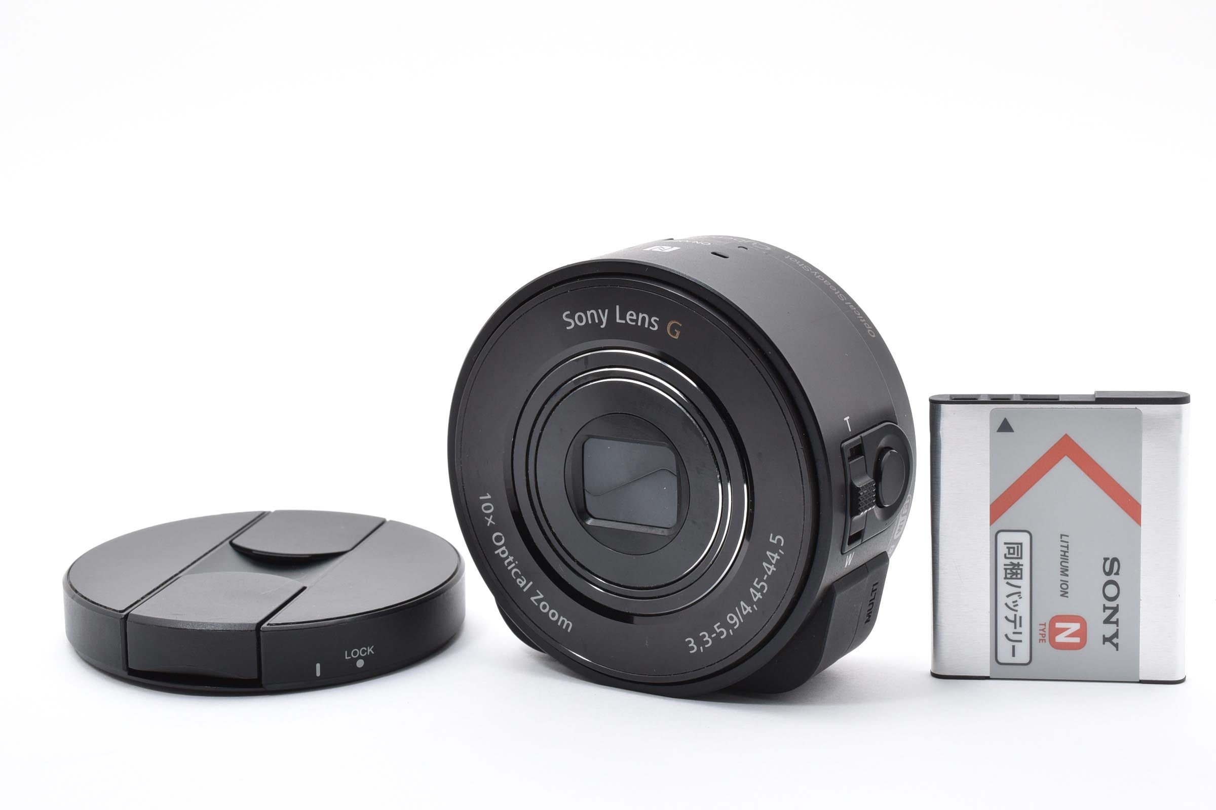 ★良品★ ソニー SONY DSC-QX10 BLACK デジタルカメラ 1820万画素 ★ #8532