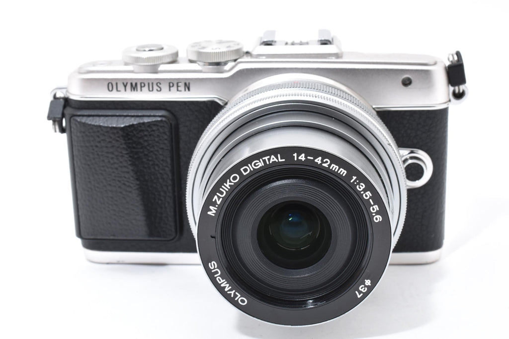 ★美品★ オリンパス Olympus ショット数8290回 PEN LITE E-PL7 14-42MM EZレンズキット ミラーレス一眼 ★ #8378