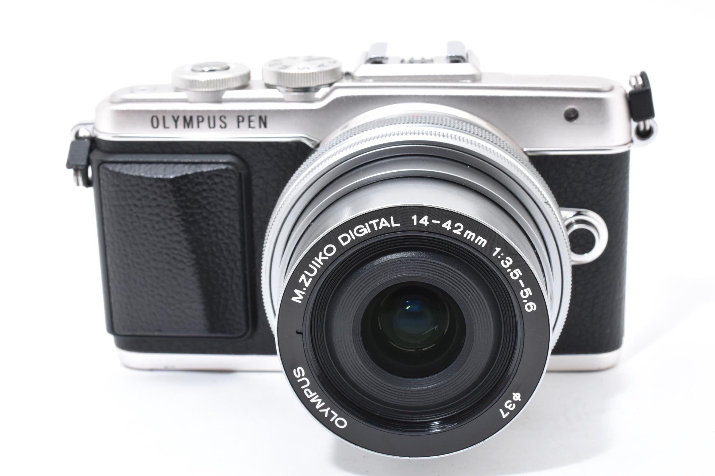 ★美品★ オリンパス Olympus ショット数8290回 PEN LITE E-PL7 14-42MM EZレンズキット ミラーレス一眼 ★ #8378
