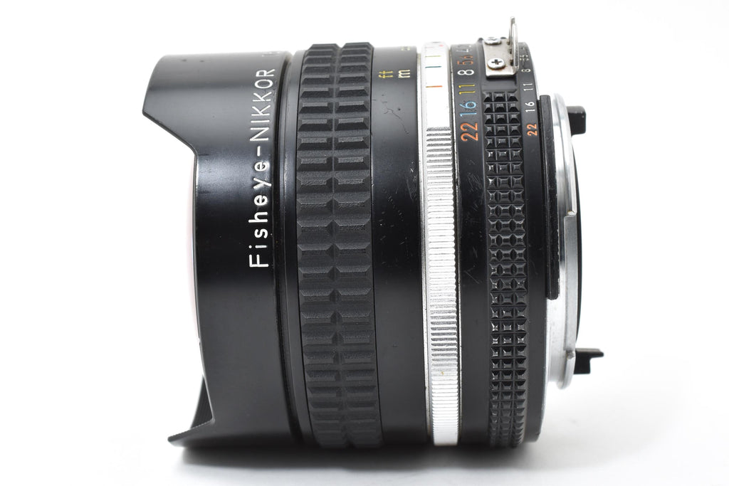 ★美品★ ニコン NIKON AI-S NIKKOR 16MM F2.8 FISH EYE ブラック 単焦点 魚眼レンズ ★ L23#7859