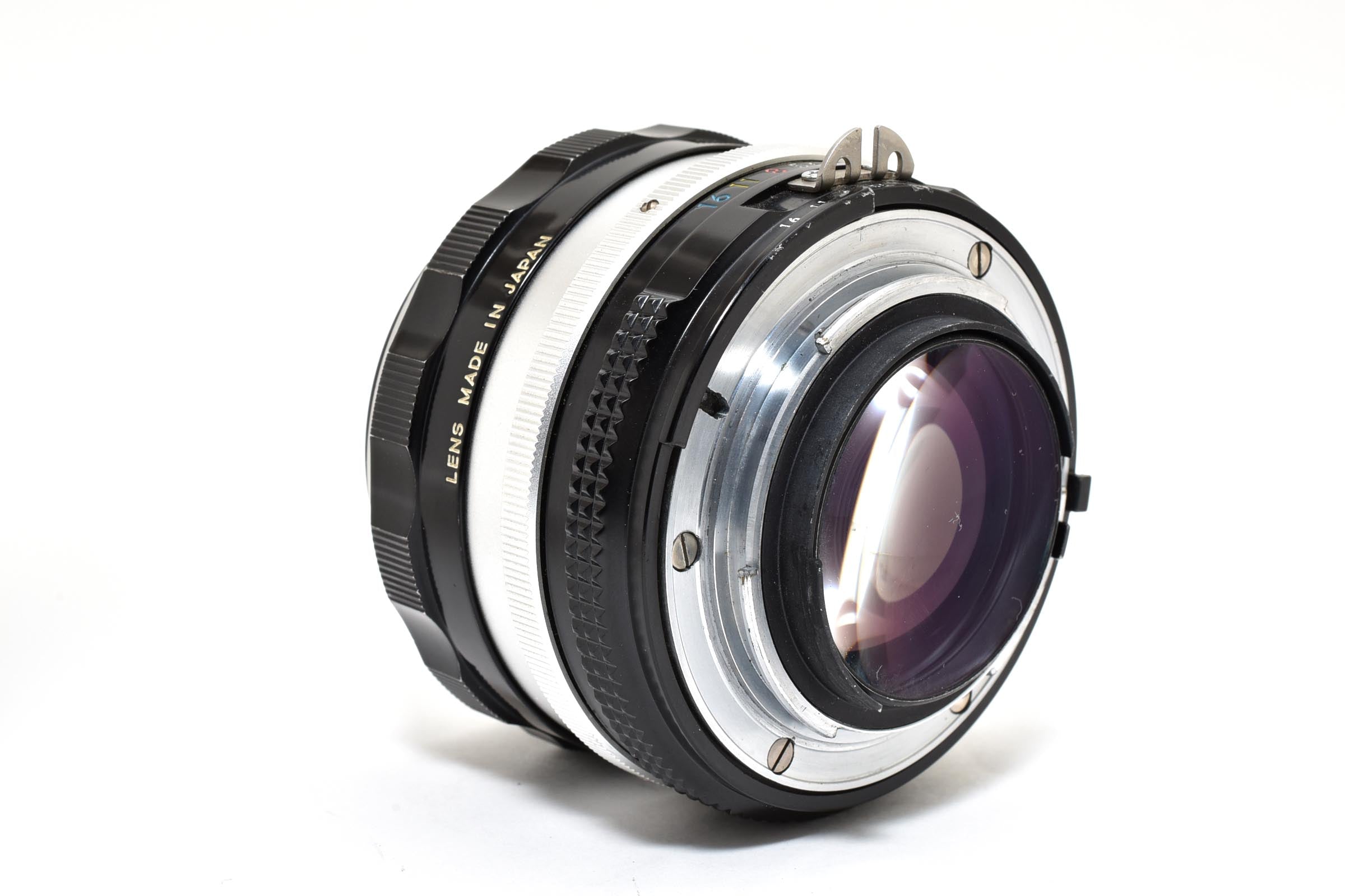 ★良品★ ニコン NIKON NIKKOR-S C AUTO 50MM F1.4 C AI改 ブラック 単焦点レンズ ★ L55#7918