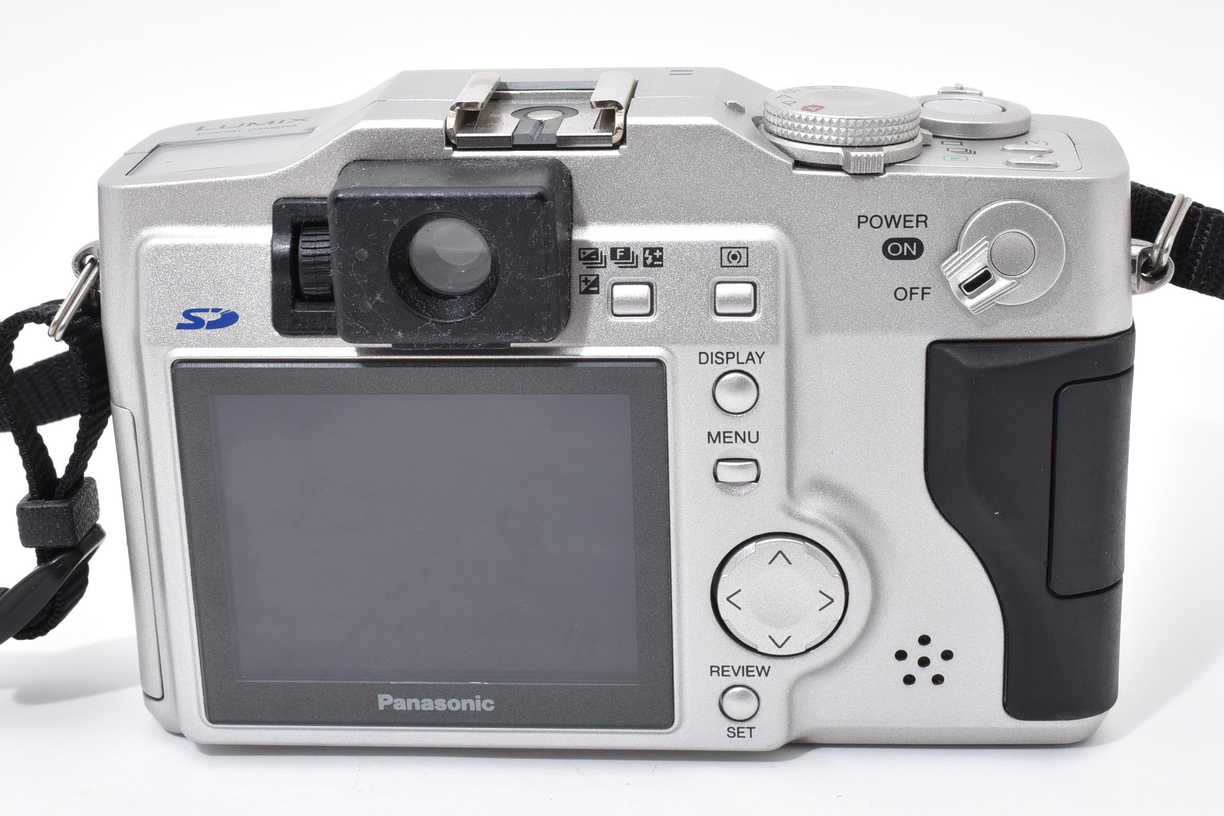★美品★ パナソニック Panasonic DMC-LC5 シルバー デジタルカメラ 希少動作品 ★ #8335