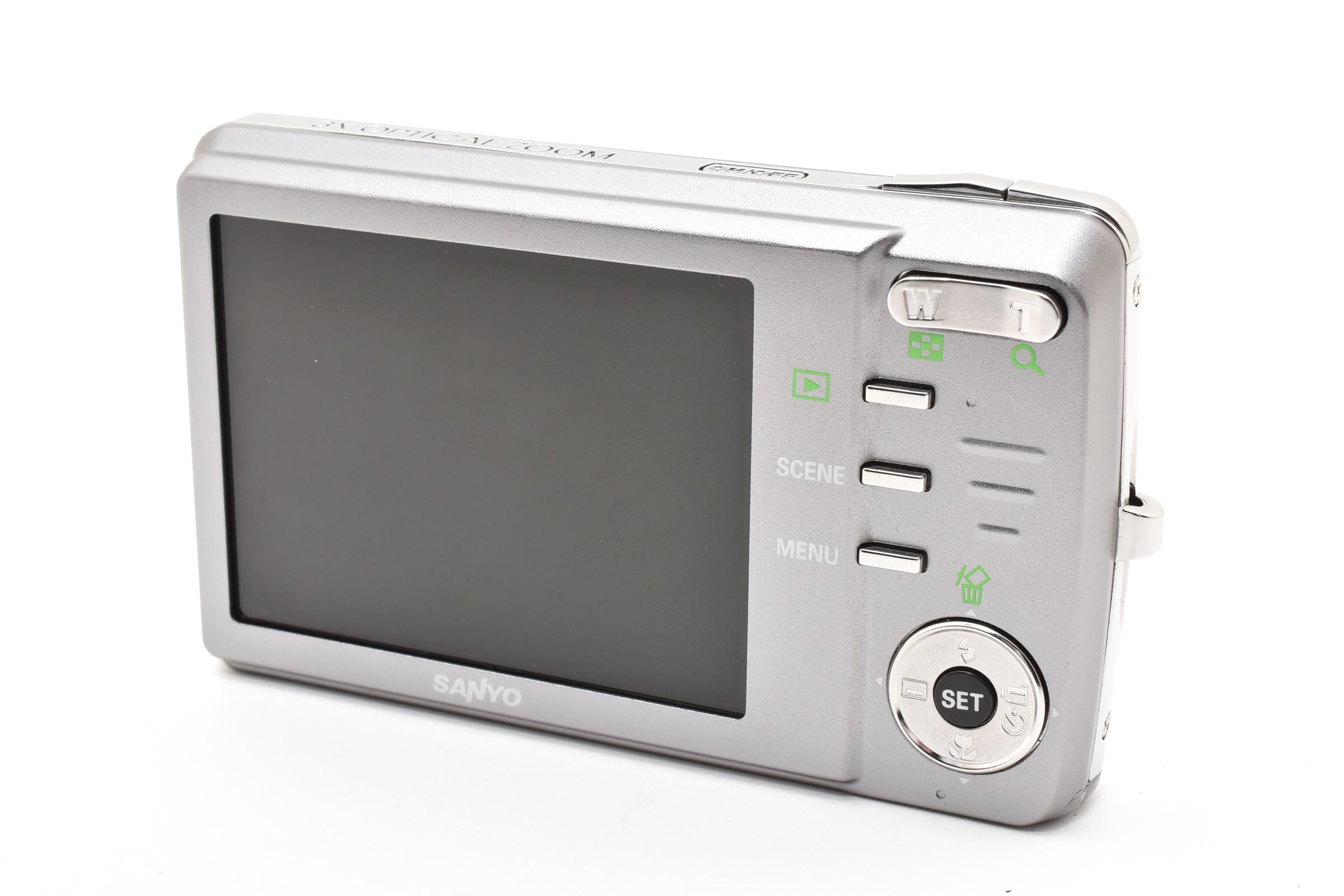★美品★ サンヨー SANYO DSC-X1250 シルバー デジタルカメラ ★ L30#8181