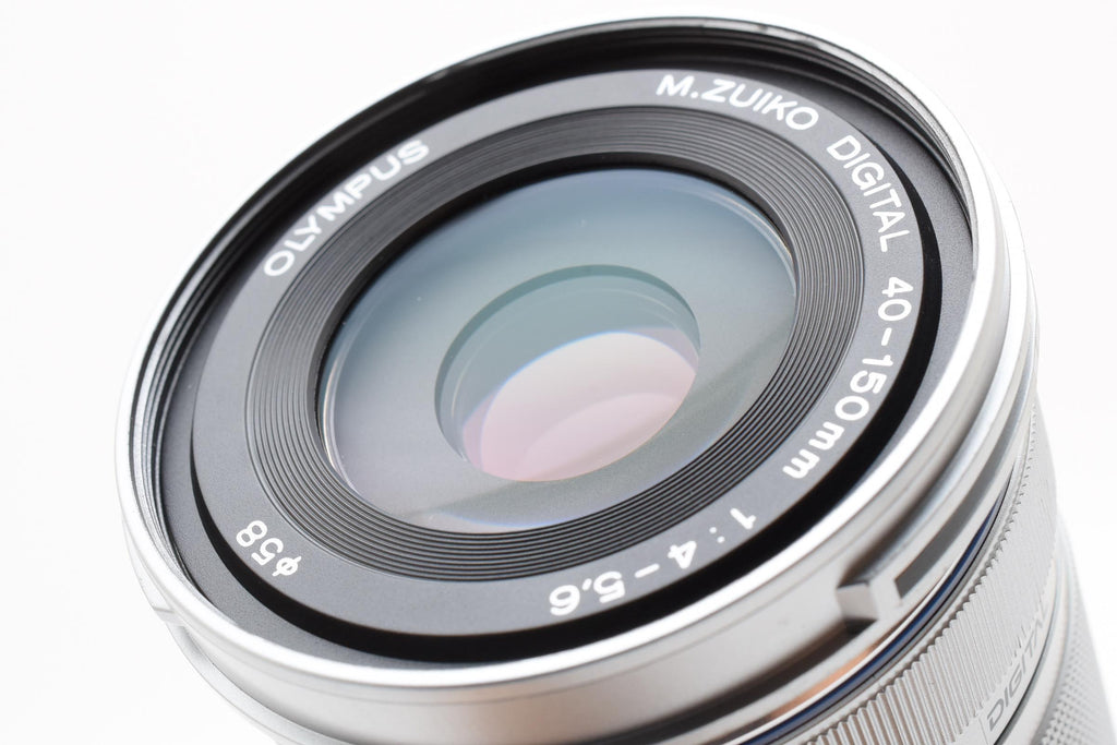 ★美品★ オリンパス Olympus M.ZUIKO DIGITAL ED 40-150MM F4.0-5.6 R シルバー 交換レンズ ★ #8267