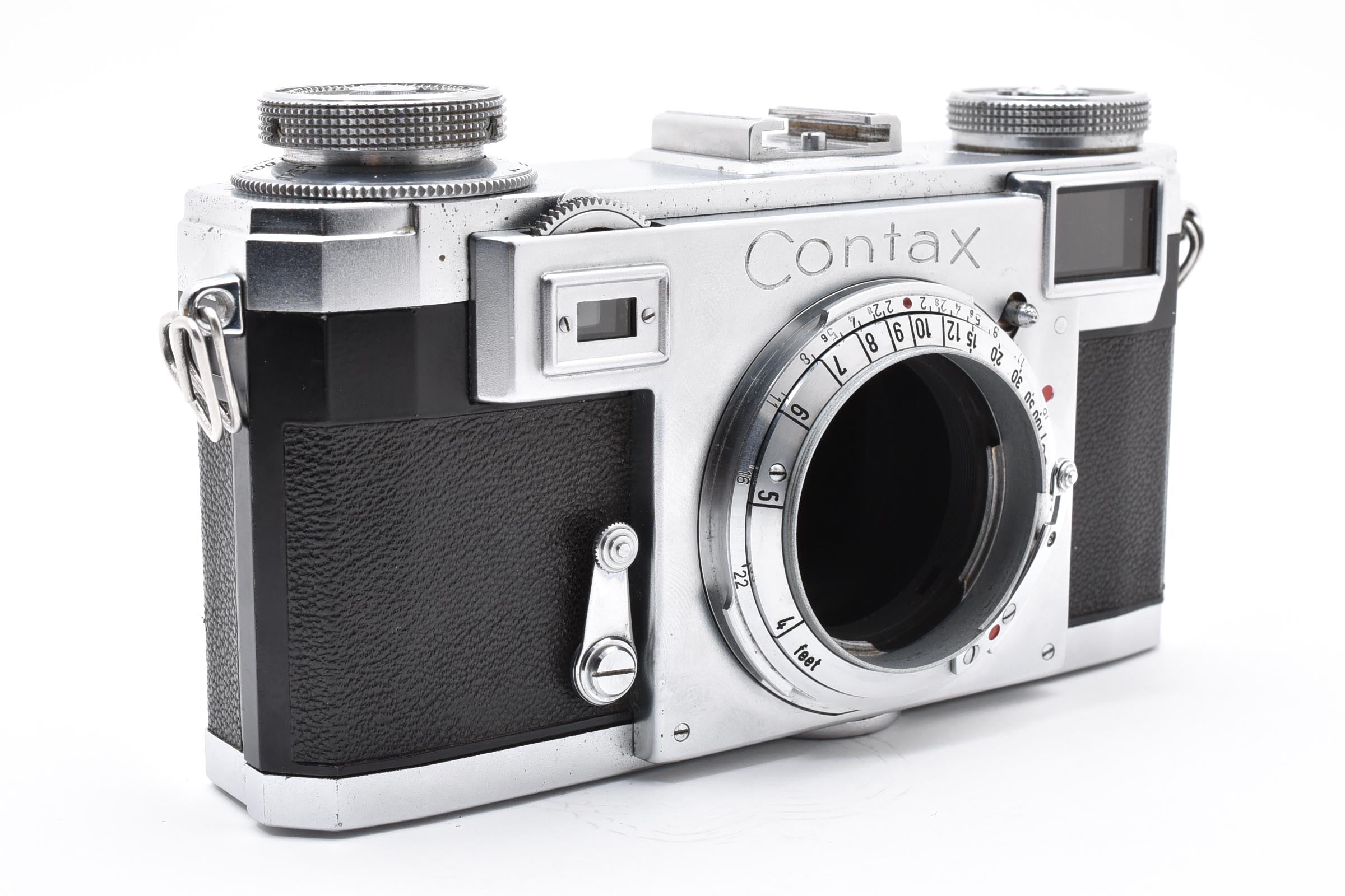 ★美品★ コンタックス CONTAX CONTAX IIA 2A ボディ カラーダイヤル フィルムカメラ ★ #8538