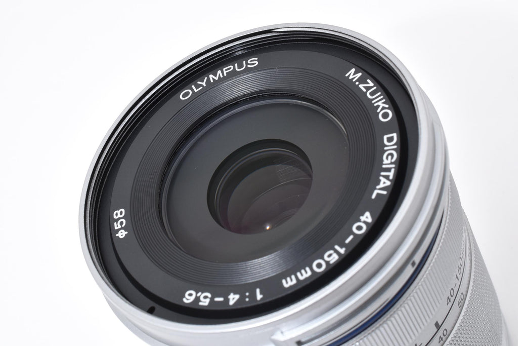 ★美品★ オリンパス Olympus M.ZUIKO DIGITAL ED 40-150MM F4.0-5.6 R シルバー ★ #8346