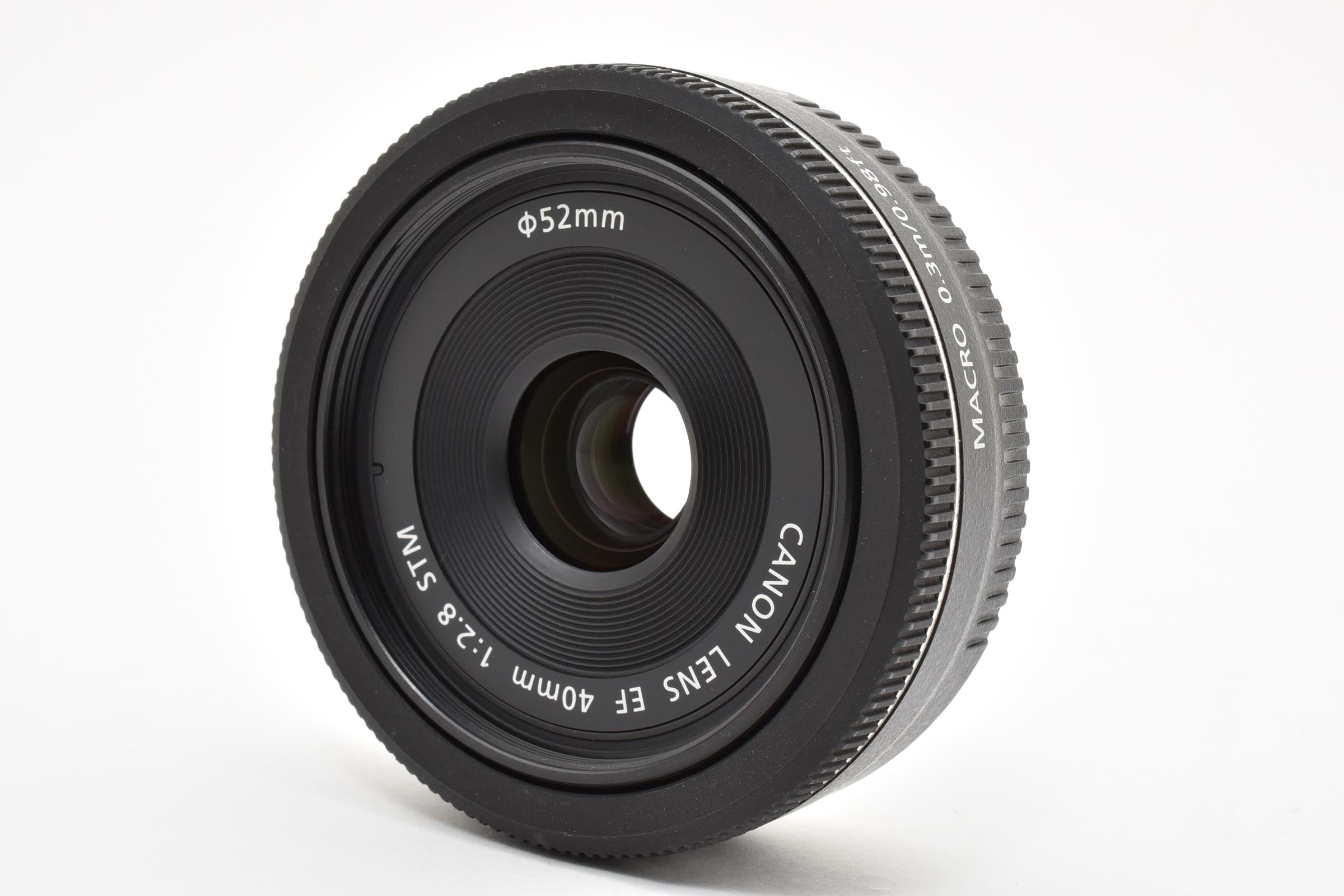 ★良品★ キャノン CANON EF40MM F2.8 STM 極薄 単焦点レンズ ★ #8595