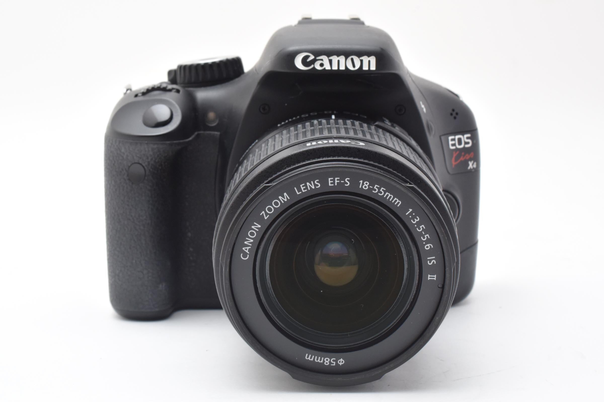★良品ショット数10857回★ キヤノン CANON EOS KISS X4 ボディ/ EF-S 18-55mm ii デジタル一眼レフレンズセット ★ #8423